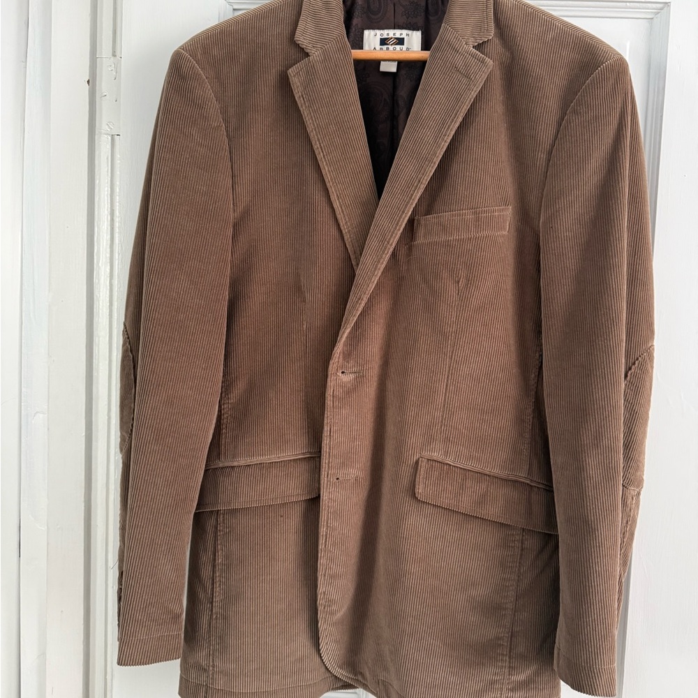 Joseph Abboud Brown Corduroy Blazer